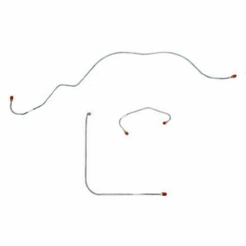 1960 Ford Thunderbird Front Brake Line Kit with Power Brakes 3 Piece - SKT5902SS